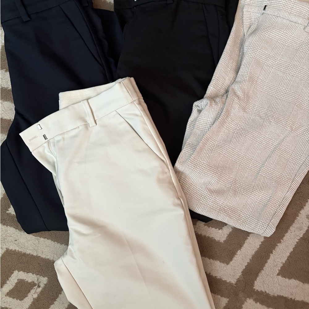 H&M Black and Blue Trousers for Versatile Style